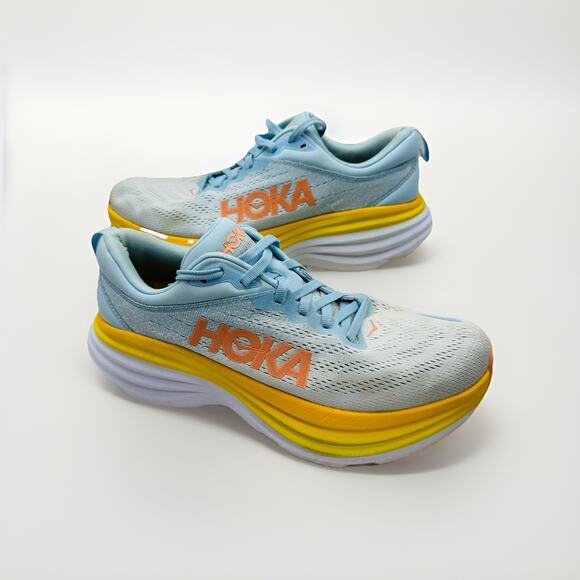 Hoka One One Shoes - Hoka One One Bondi 8 ‘Blue Summer Song Country Air’ Women's Shoes Size 9 (B) EUC